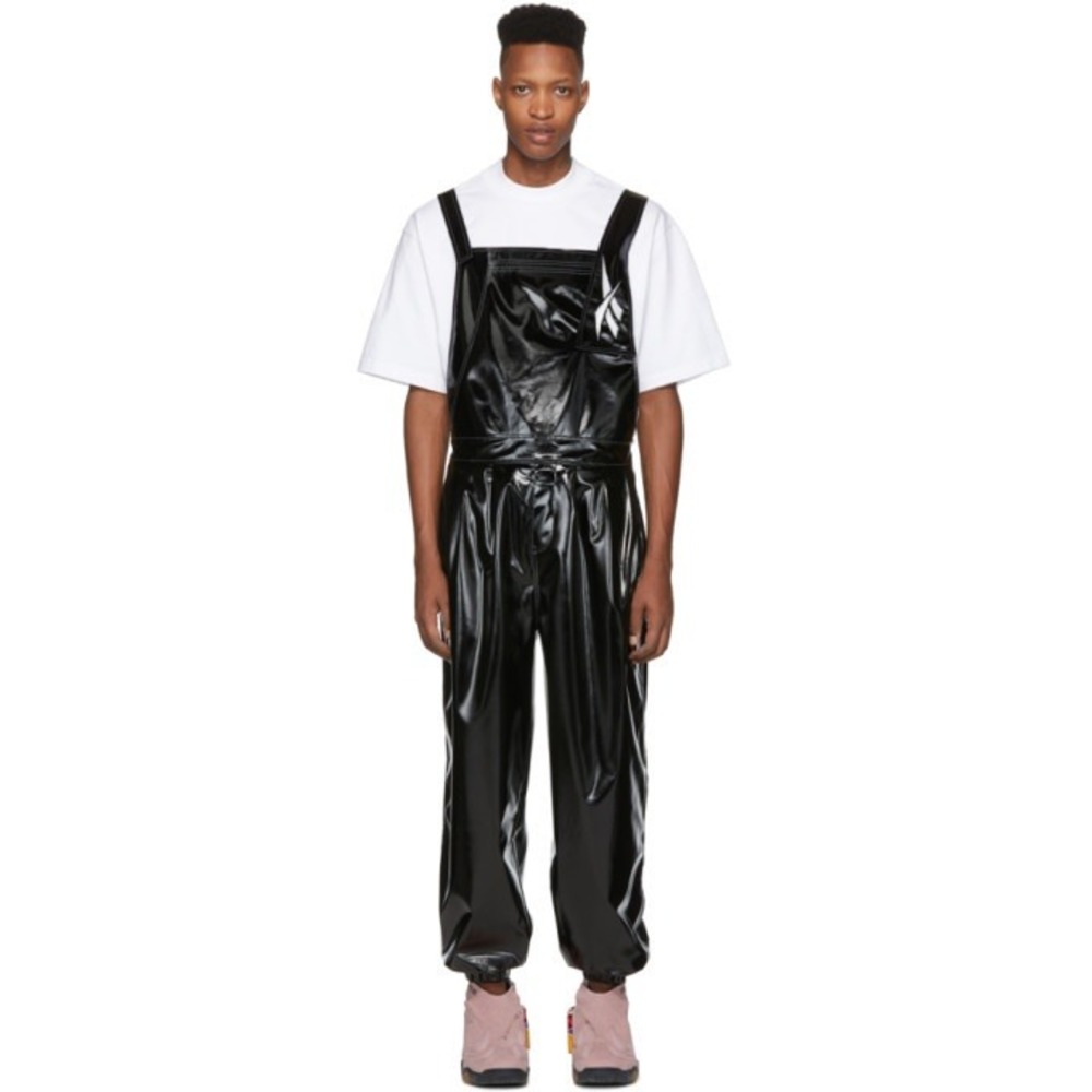 Reebok‎ by Pyer Moss Raggamuffin Overalls Liquid Black Shine Utility M